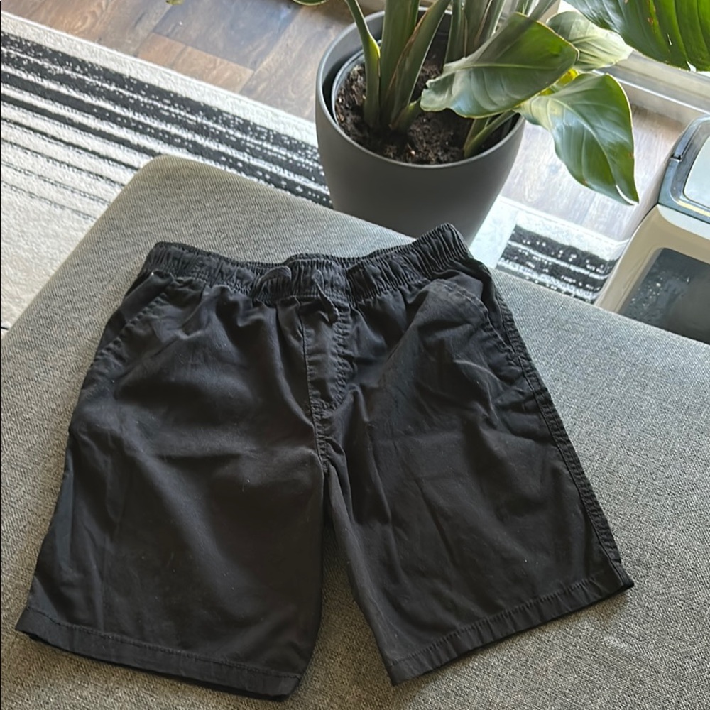 Wonder Nation Black Athletic Shorts Comfortable Fit